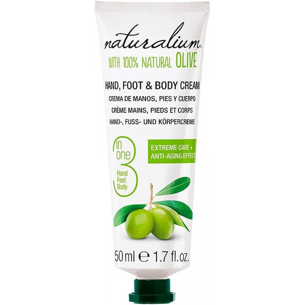 Naturalium - Olive Crème Mains, Pieds Et Corps 50ml Idratante E Nutriente