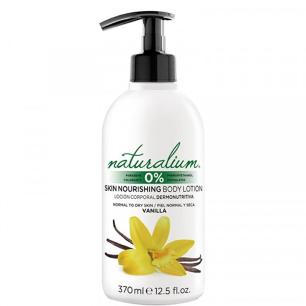 Skin Nourishing Body Lotion Vanilla - Naturalium Hydraterend En Voedend 370 Ml