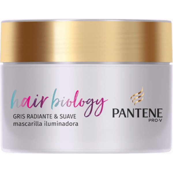 Hair Biology Gris Radiante & Suave - Pantène Haarmasker 160 Ml