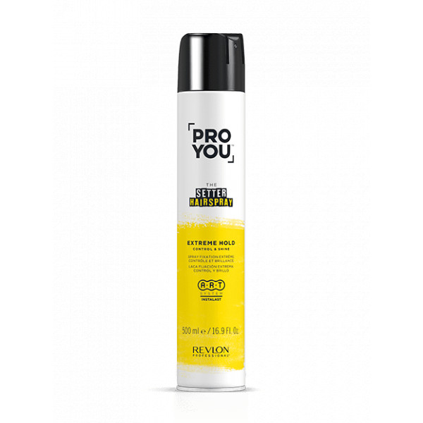 Proyou The Setter Hairspray Spray Fixation Extrême - Revlon Haarstyling Producten 500 Ml