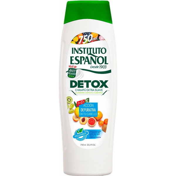 Detox Champú Extra Suave - Instituto Español Shampoo 750 Ml