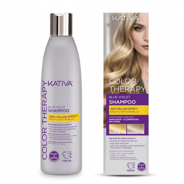 Kativa - Color Therapy Blue Violet : Shampoo 8.5 Oz / 250 Ml