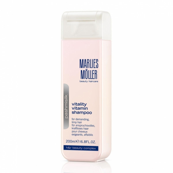 Pashmisilk Vitality Vitamin Shampoo - Marlies Möller Schampo 200 Ml