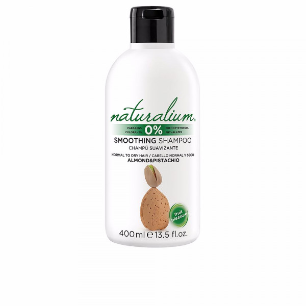 Smoothing Shampoo Almond & Pistachio - Naturalium Shampoo 400 Ml