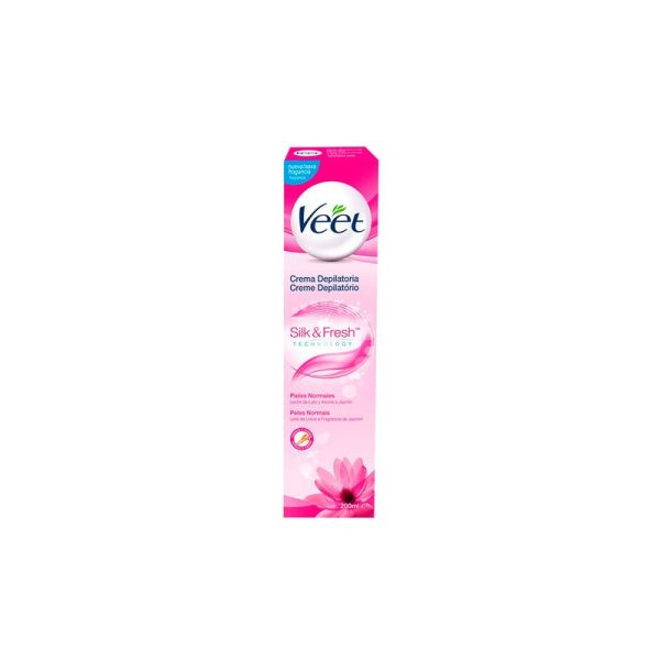 Crema Depilatoria Silk & Fresh - Veet Hårborttagningsvård 200 Ml