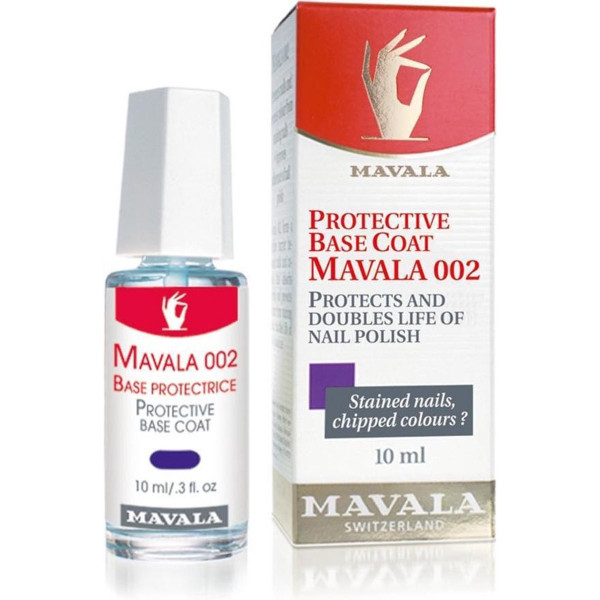Mavala Switzerland - Mavala 002 Base Protectrice Pour Les Ongles : Hand Care 0.3 Oz / 10 Ml