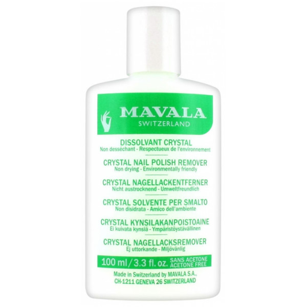 Mavala Switzerland - Dissolvant Crystal : Hand Care 3.4 Oz / 100 Ml