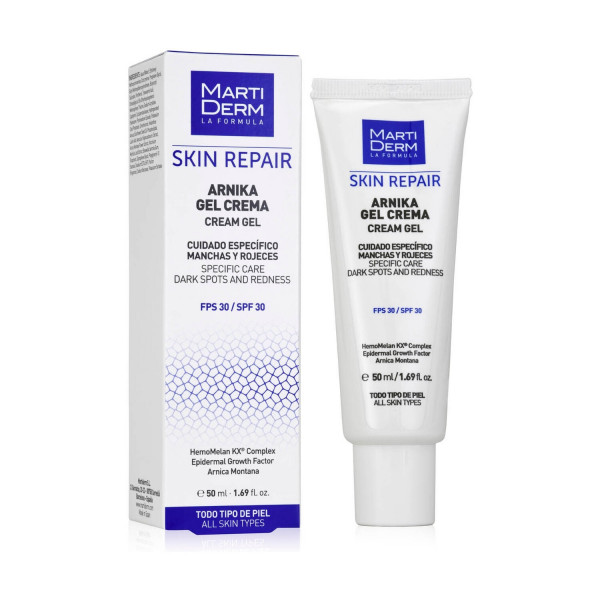 Skin Repair Arnika Gel Crema SPF 30 - Martiderm Återfuktande Och Närande Vård 50 Ml