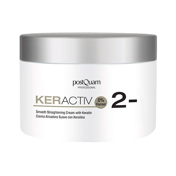 Keractiv 2- Smooth Straightening Cream With Keratin - Postquam Haarverzorging 200 Ml