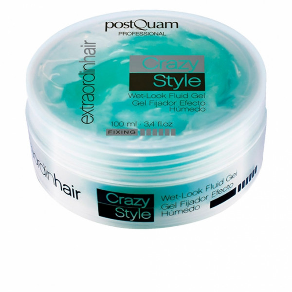 Extraordinhair Crazy Style Wet-Look Fluid Gel - Postquam Hårvård 100 Ml