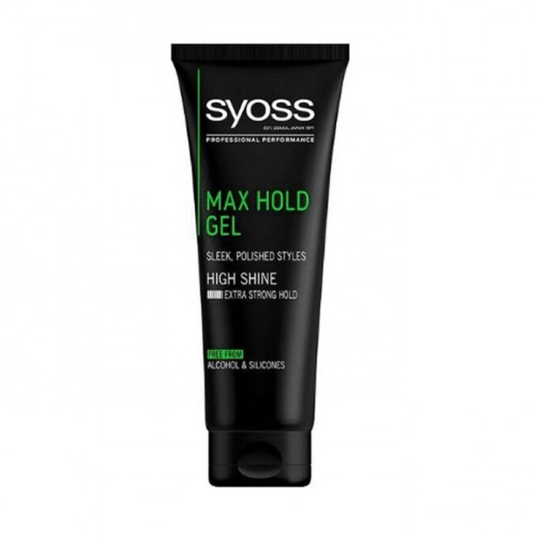 Max Hold Gel High Shine - Syoss Hårvård 250 Ml