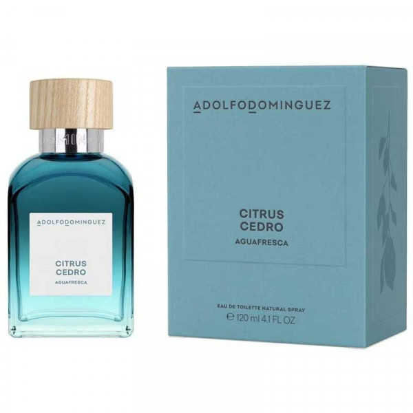 Agua Fresca Citrus Cedro - Adolfo Dominguez Eau De Toilette Spray 120 Ml
