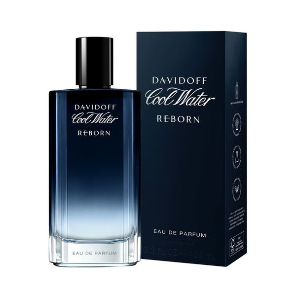 Davidoff - Cool Water Reborn Pour Homme : Eau De Parfum Spray 3.4 Oz / 100 Ml