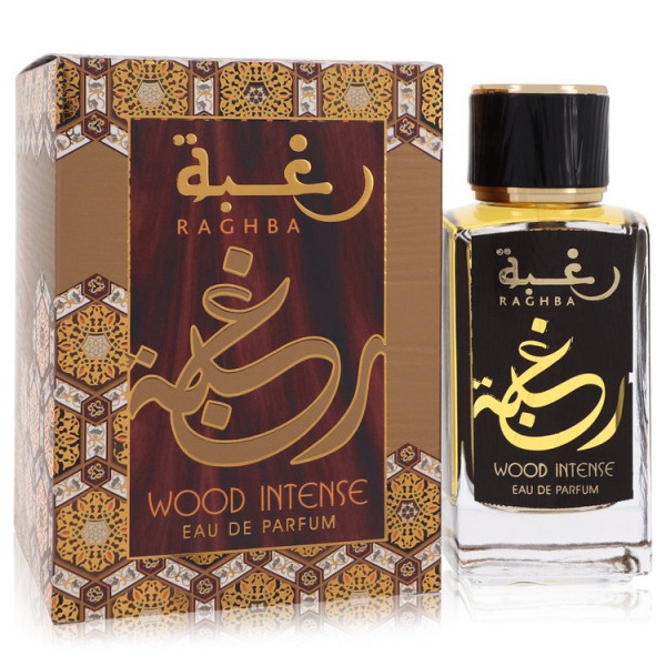 Photos - Women's Fragrance Lattafa  Raghba Wood Intense 100ml Eau De Parfum Spray 