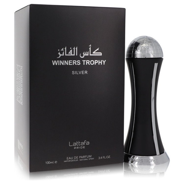 Lattafa - Pride Winners Trophy Silver : Eau De Parfum Spray 3.4 Oz / 100 Ml