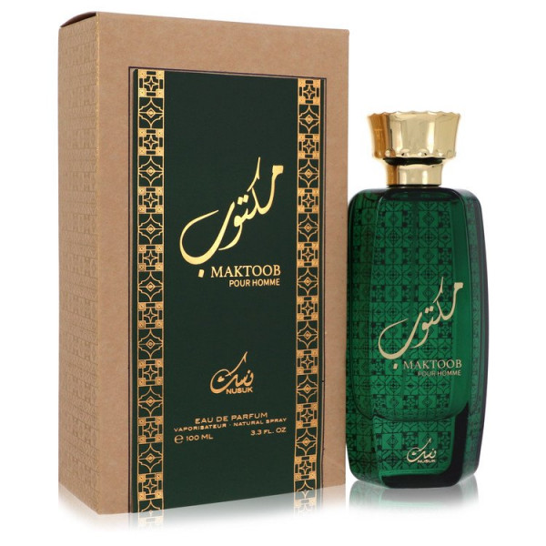 Nusuk - Maktoob Pour Homme : Eau De Parfum Spray 3.4 Oz / 100 Ml