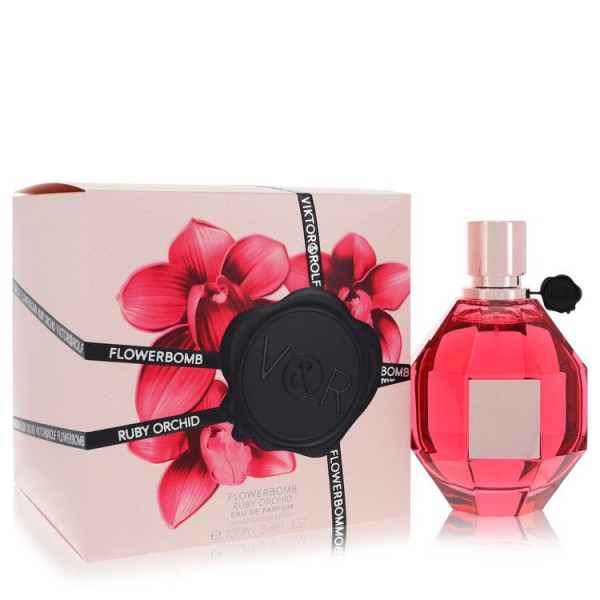 Viktor & Rolf - Flowerbomb Ruby Orchid : Eau De Parfum Spray 3.4 Oz / 100 Ml