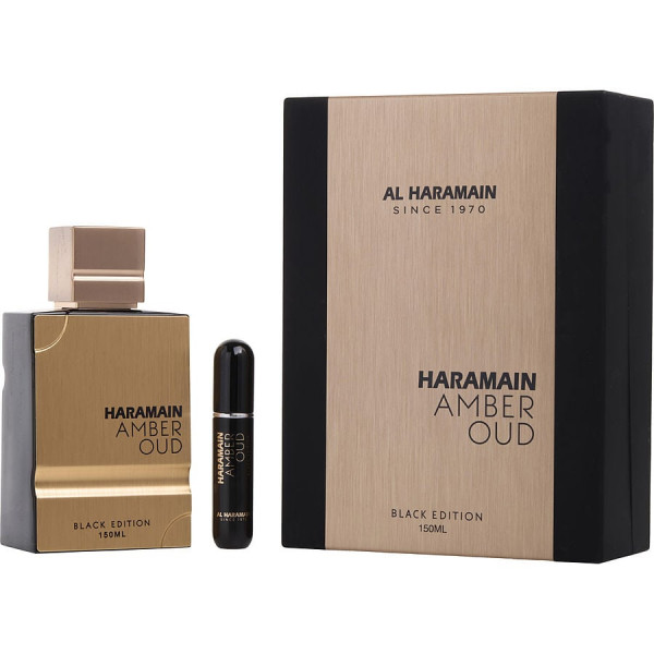 Amber Oud Black Edition - Al Haramain Presentaskar 150 Ml