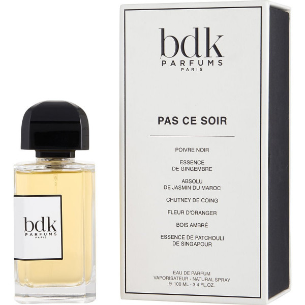 Pas Ce Soir - BDK Parfums Eau De Parfum Spray 100 Ml