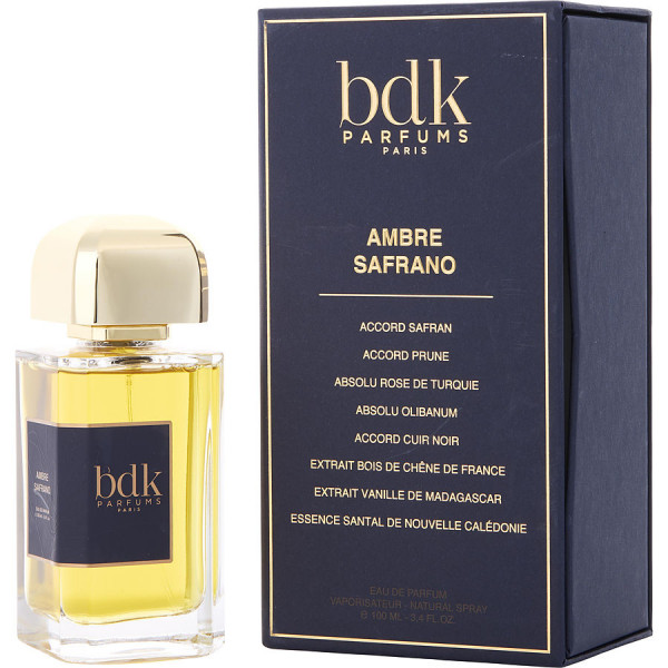 BDK Parfums - Ambre Safrano : Eau De Parfum Spray 3.4 Oz / 100 ml