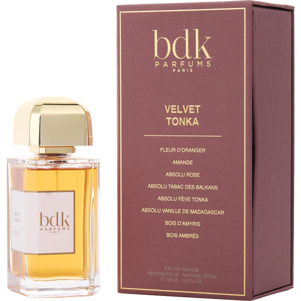 BDK Parfums - Velvet Tonka : Eau De Parfum Spray 3.4 Oz / 100 Ml