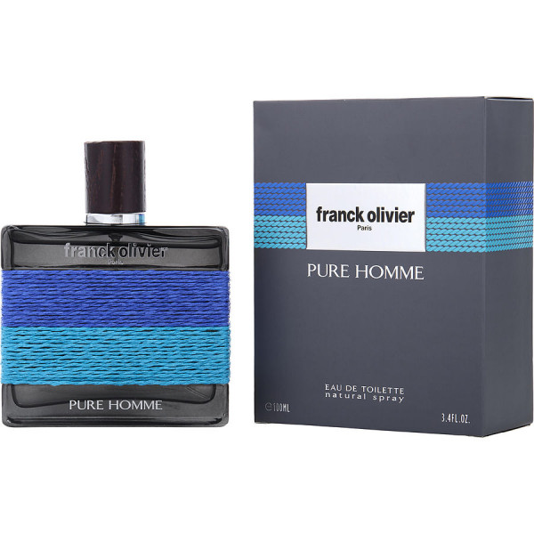 Franck Olivier - Pure Homme : Eau De Toilette Spray 3.4 Oz / 100 Ml