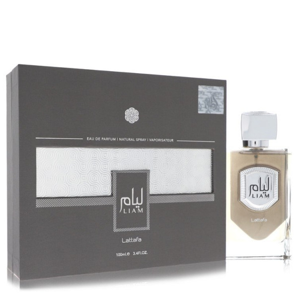 Lattafa - Liam Grey : Eau De Parfum Spray 3.4 Oz / 100 Ml