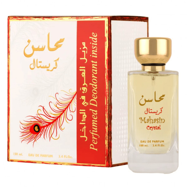 Lattafa - Mahasin Crystal : Eau De Parfum Spray 3.4 Oz / 100 Ml