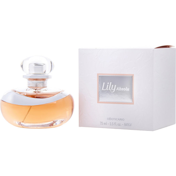 Lily Absolu - O Boticário Eau De Parfum Spray 75 Ml