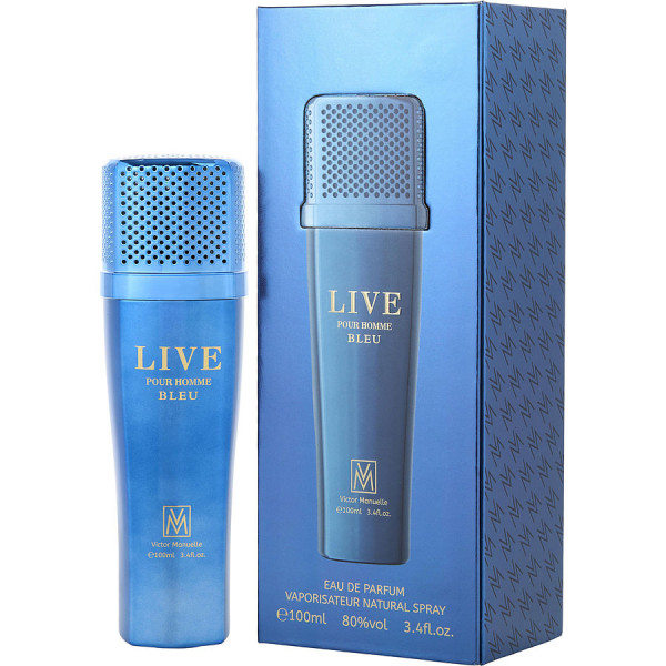 Víctor Manuelle - Live Bleu Pour Homme 100ml Eau De Parfum Spray