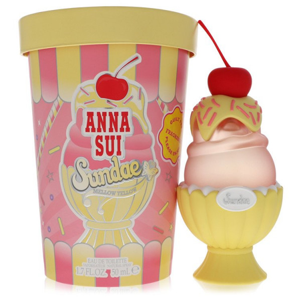 Anna Sui - Sundae Mellow Yellow 50ml Eau De Toilette Spray