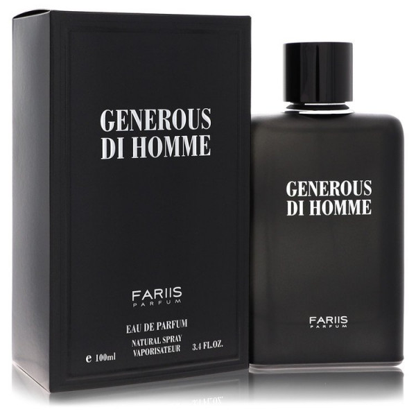 Fariis - Generous Di Homme : Eau De Parfum Spray 3.4 Oz / 100 Ml