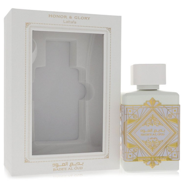 Lattafa - Honor & Glory : Eau De Parfum Spray 3.4 Oz / 100 Ml