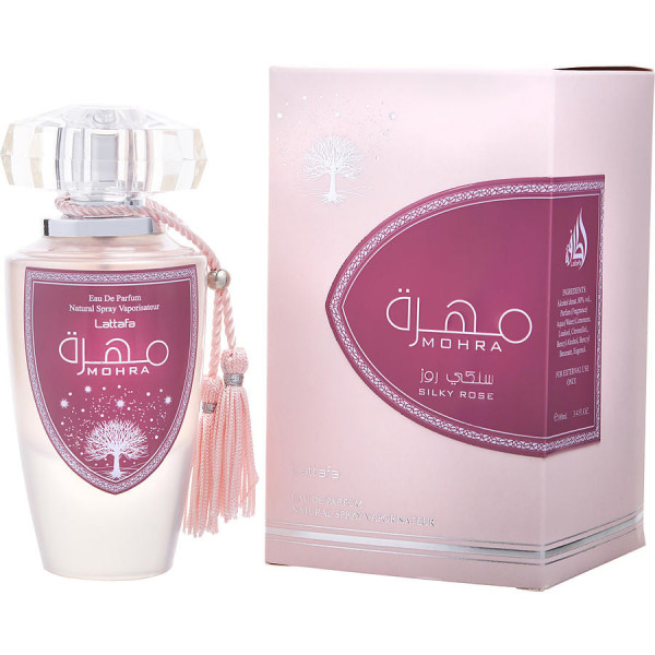 Lattafa - Mohra Silky Rose : Eau De Parfum Spray 3.4 Oz / 100 Ml
