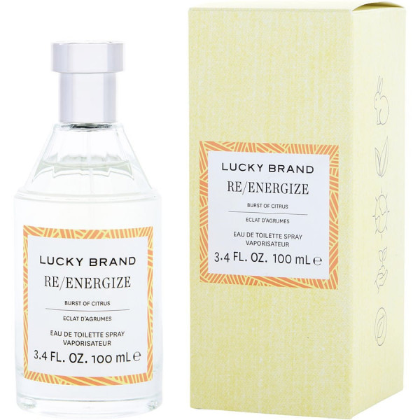 Lucky Brand - Re/energize : Eau De Toilette Spray 3.4 Oz / 100 ml