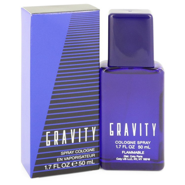 Coty - Gravity : Eau De Cologne Spray 1.7 Oz / 50 Ml